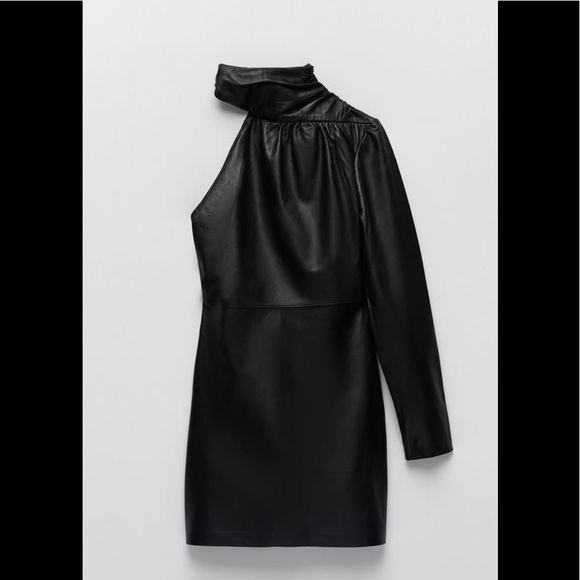 zara asymmetric leather dress Zara | Dresses | Zara Asymmetric Leather Dress
